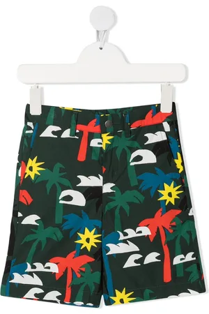 Stella McCartney Palm tree-print shorts