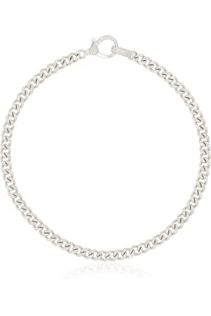 Shay 18kt white gold chain-link bracelet