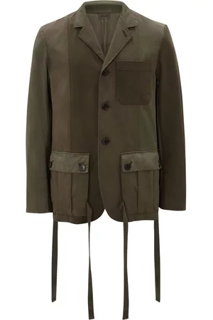 J.W.Anderson Tie-pockets panelled jacket