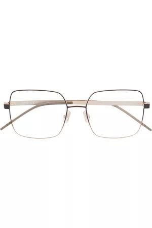 HUGO BOSS Oversized square-frame glasses