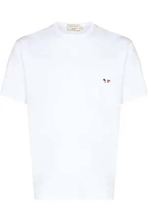 Maison Kitsuné Embroidered logo T-shirt