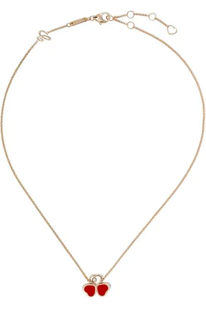 Chopard 18kt rose gold Happy Heart necklace