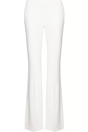 Alexander McQueen Mid-rise flared trousers