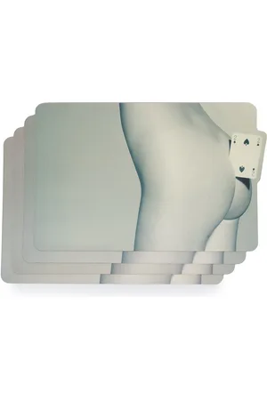 SELETTI Graphic-print tablemats (set of 4)