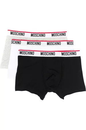 Moschino Logo-waistband three-pack boxers
