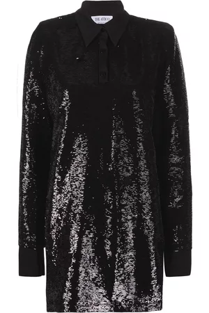 The Attico Sequin-embellished mini dress