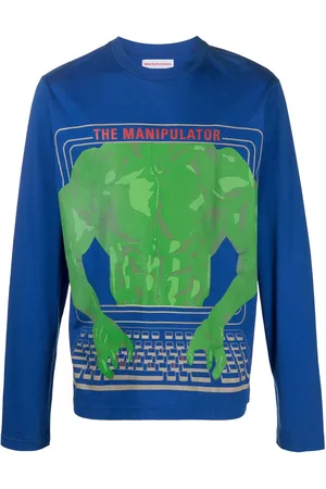 WALTER VAN BEIRENDONCK Computer long-sleeved T-shirt