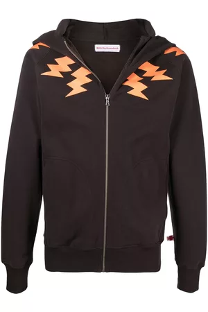WALTER VAN BEIRENDONCK Duk Duk zip-up hoodie