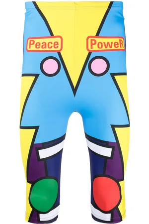 WALTER VAN BEIRENDONCK Radiate Beauty bike shorts