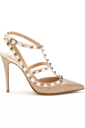 VALENTINO GARAVANI Rockstud 100mm caged pumps