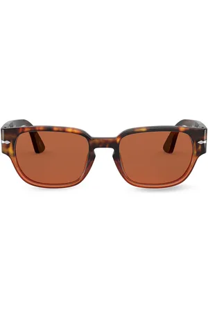 Persol Tortoiseshell-effect square-frame sunglasses