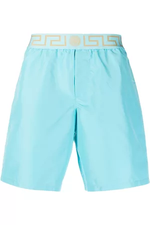 VERSACE Greca Border swim shorts