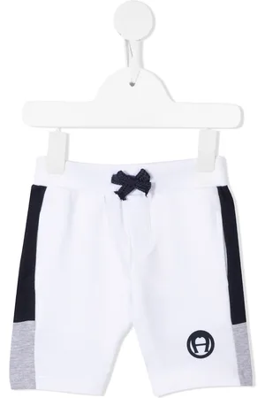 Aigner Colour-block track shorts