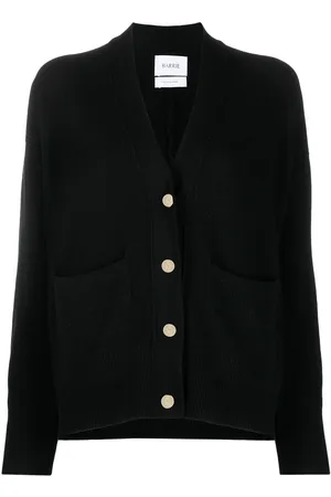 Barrie Button-up cashmere cardigan