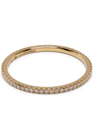 Le Gramme Pavé diamond rings