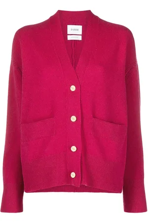 Barrie Rib-trimmed cashmere cardigan