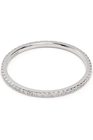 Le Gramme 18kt white gold 1g diamond pavé ring