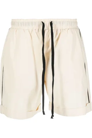 Alchemy Contrast-trim cotton shorts