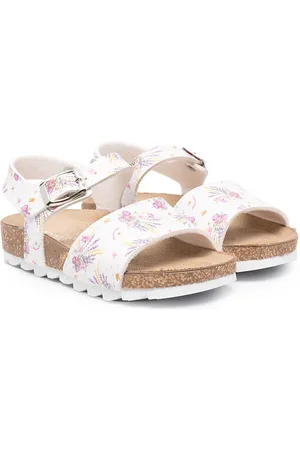 MONNALISA Bouquet print sandals