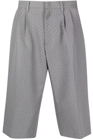 Viktor & Rolf Perforated-detail tailored shorts