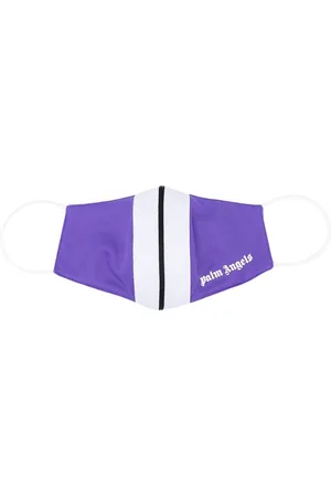 Palm Angels Stripe detail face mask