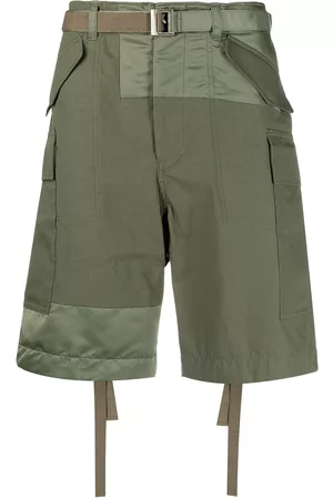 SACAI Knee-length utility shorts