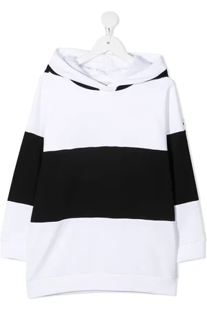 Moncler Striped cotton hoodie