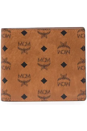 MCM Small monogram-print bi-fold wallet