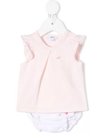 HUGO BOSS T-shirt with floral print bloomers
