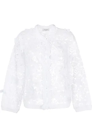 VALENTINO GARAVANI Floral lace cardigan