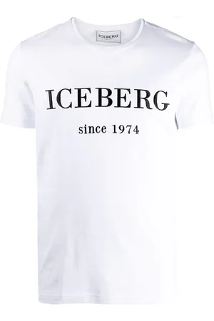 Iceberg Logo print T-shirt
