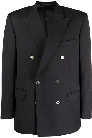 Pierre Cardin Pre-Owned 1980s peak lapels double-breasted blazer
