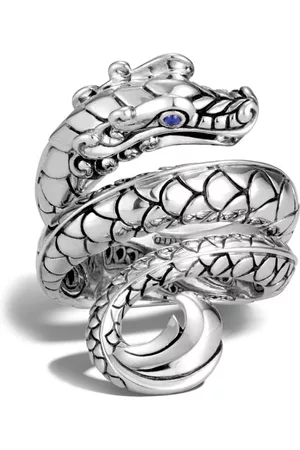 John Hardy Legends Naga sapphire coil ring