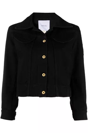 Patou Cropped organic denim jacket