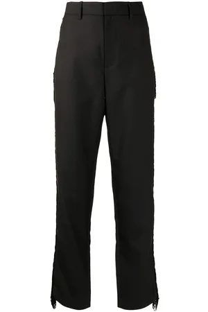 DION LEE Fringe detail trousers