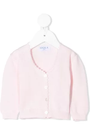 SIOLA Scallop-edge cardigan