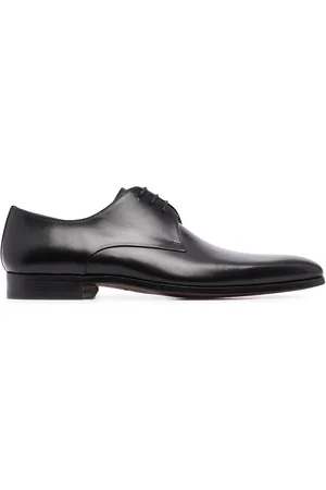 Magnanni Negro leather oxford shoes