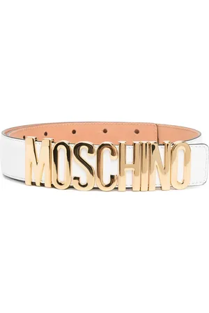 Moschino Logo-lettering adjustable belt