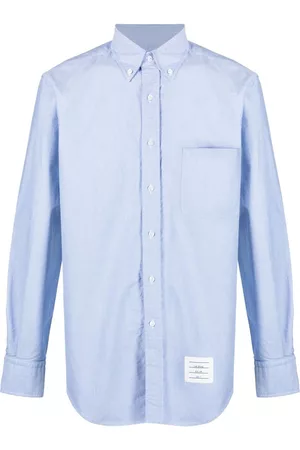 Thom Browne Chest-pocket Oxford shirt