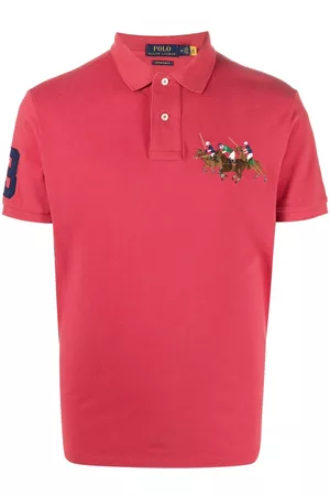 Polo Ralph Lauren Tipped logo-embroidered Polo Shirt - Farfetch