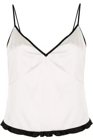 FLEUR DU MAL Silk camisole top