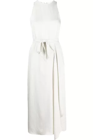Vince Sleeveless tie-waist dress