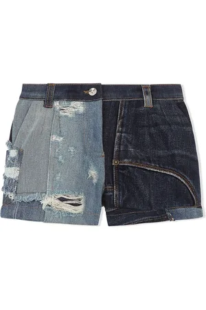 Dolce & Gabbana Patch-detail denim shorts