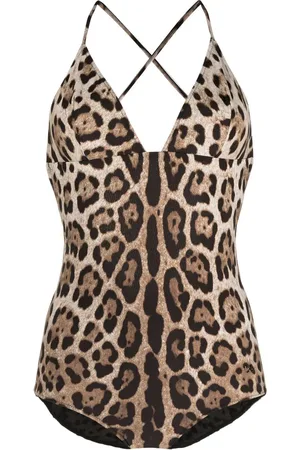 Dolce & Gabbana Leopard print swimsuit