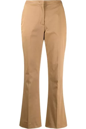 Aspesi Cropped kick-flare trousers