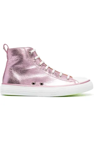 Philipp Plein Megastar laminated high-top sneakers