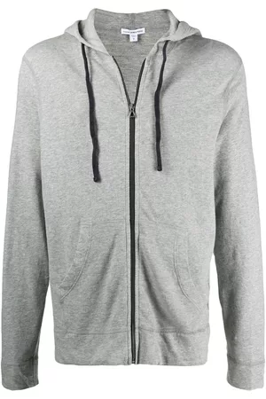 James Perse Vintage cotton zip-front hoodie