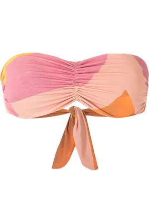 CLUBE BOSSA Venet ruched bikini top