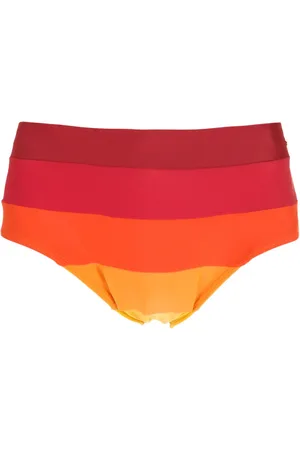 AMIR SLAMA Panelled gradient swimming trunks