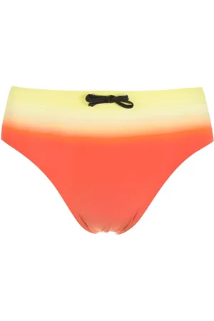 AMIR SLAMA Gradient high leg swimming trunks